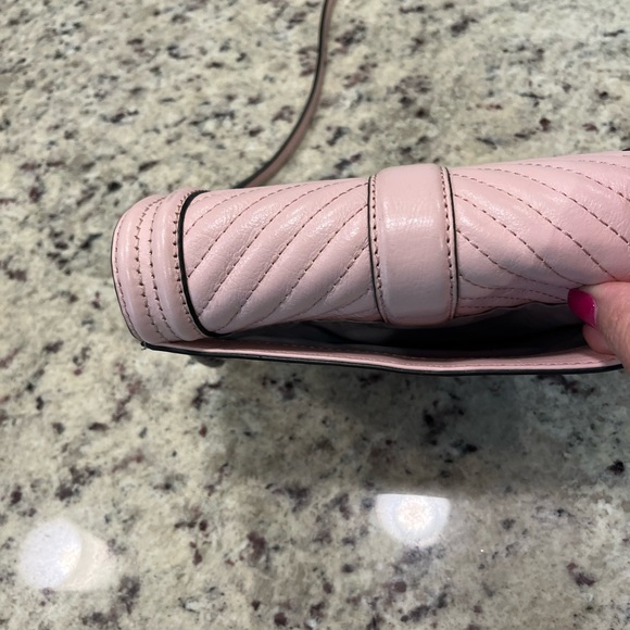 Rebecca Minkoff Women's Chevron Quilted Love Crossbody Bag - Picture 6 of 16